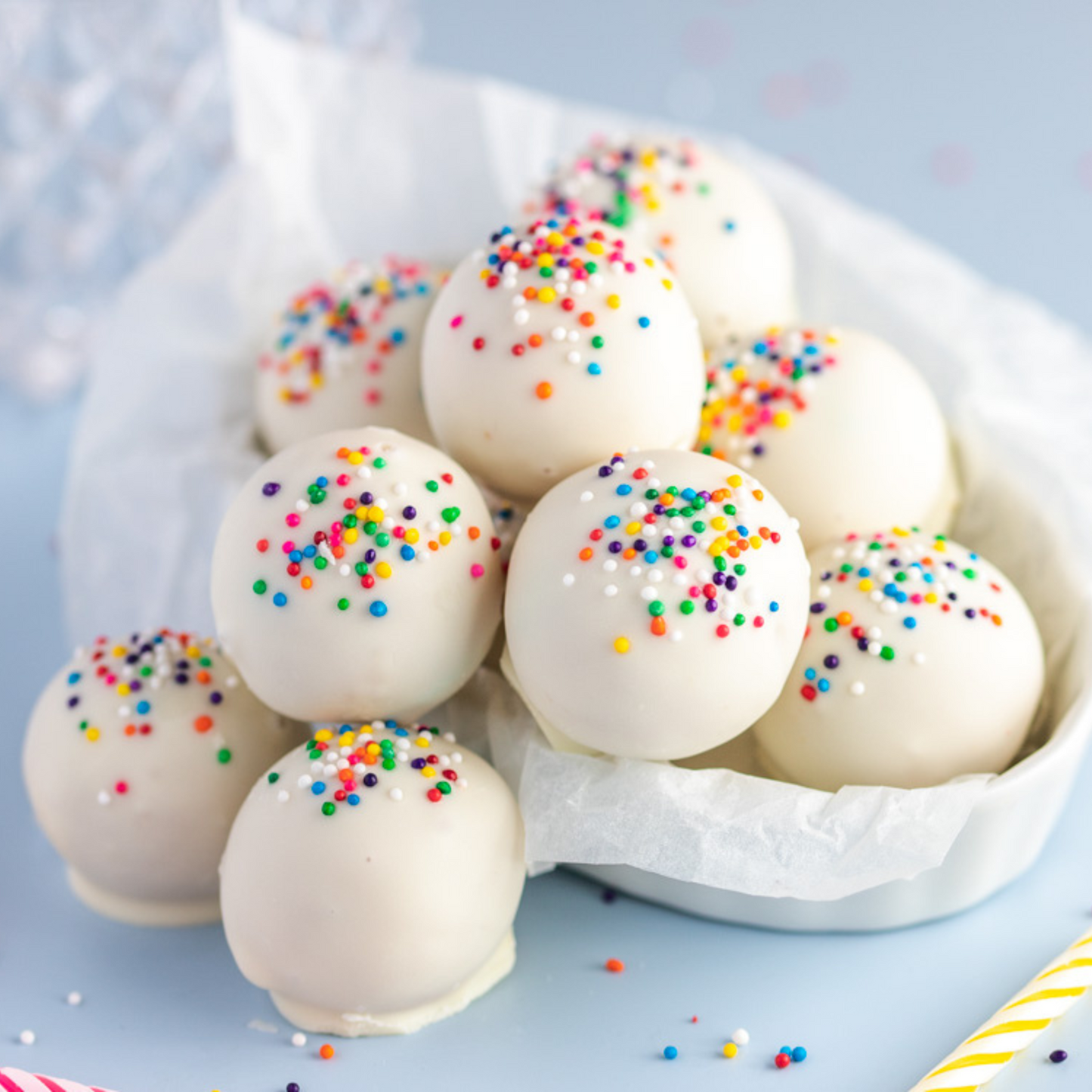 Vanilla Sprinkle Bites