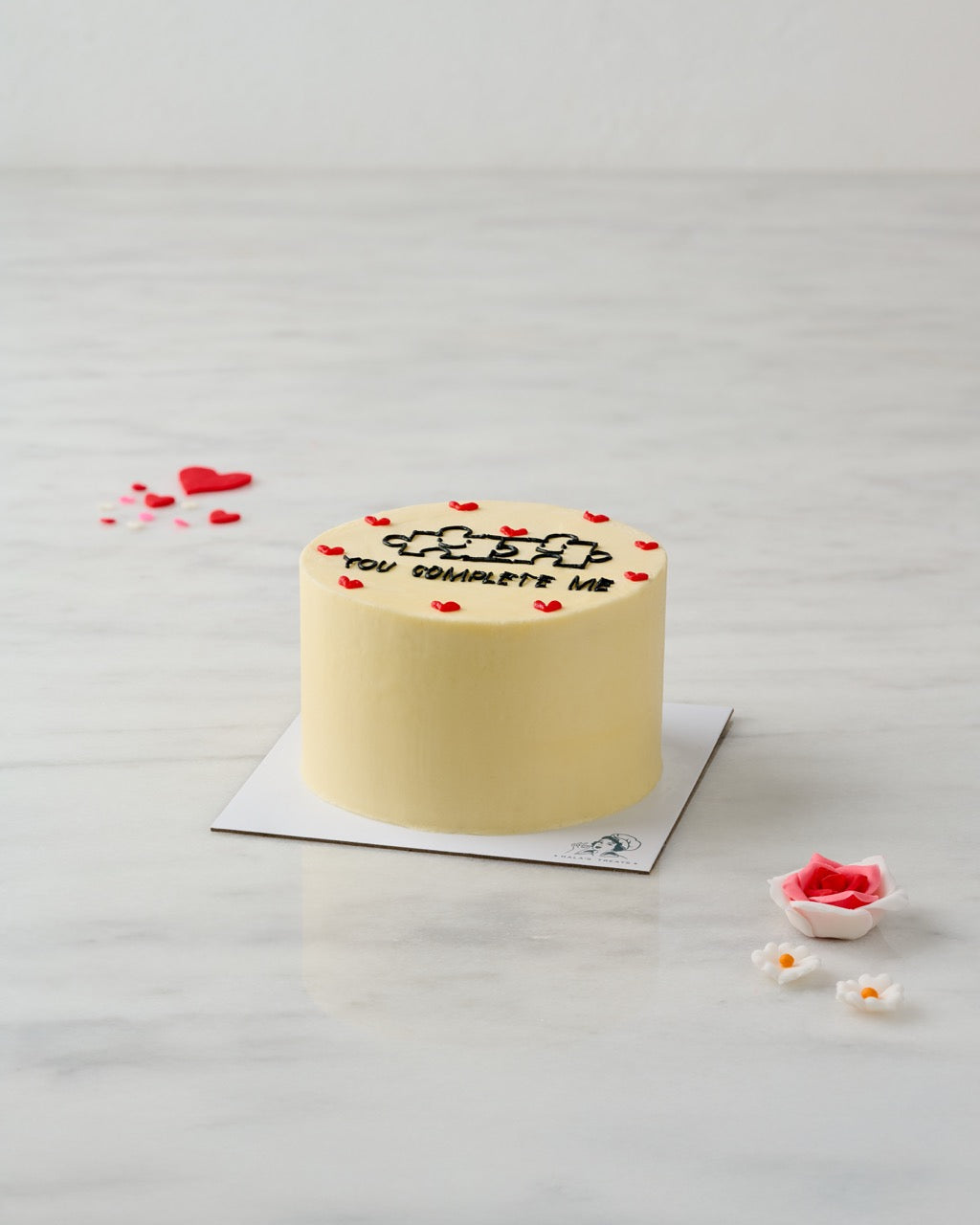 You Complete Me Cake