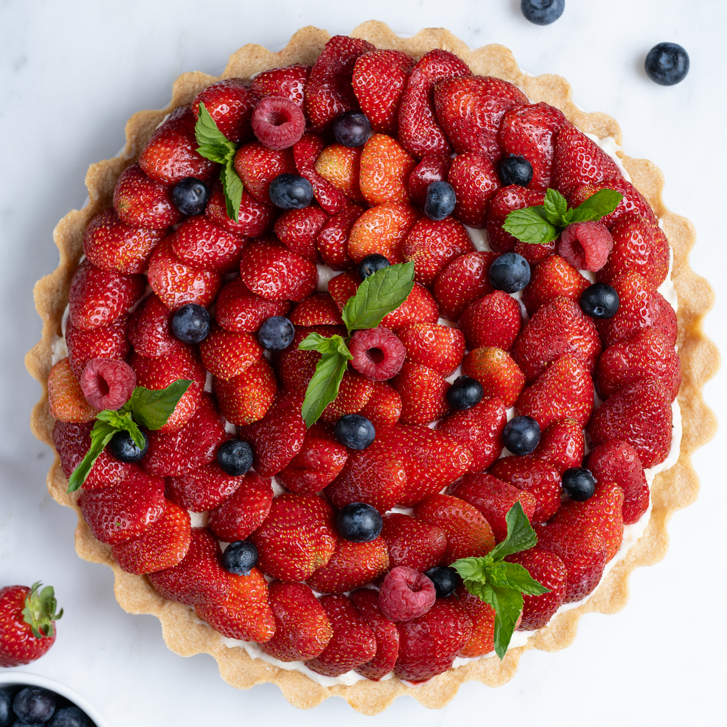 Berry Almond Cream Tart