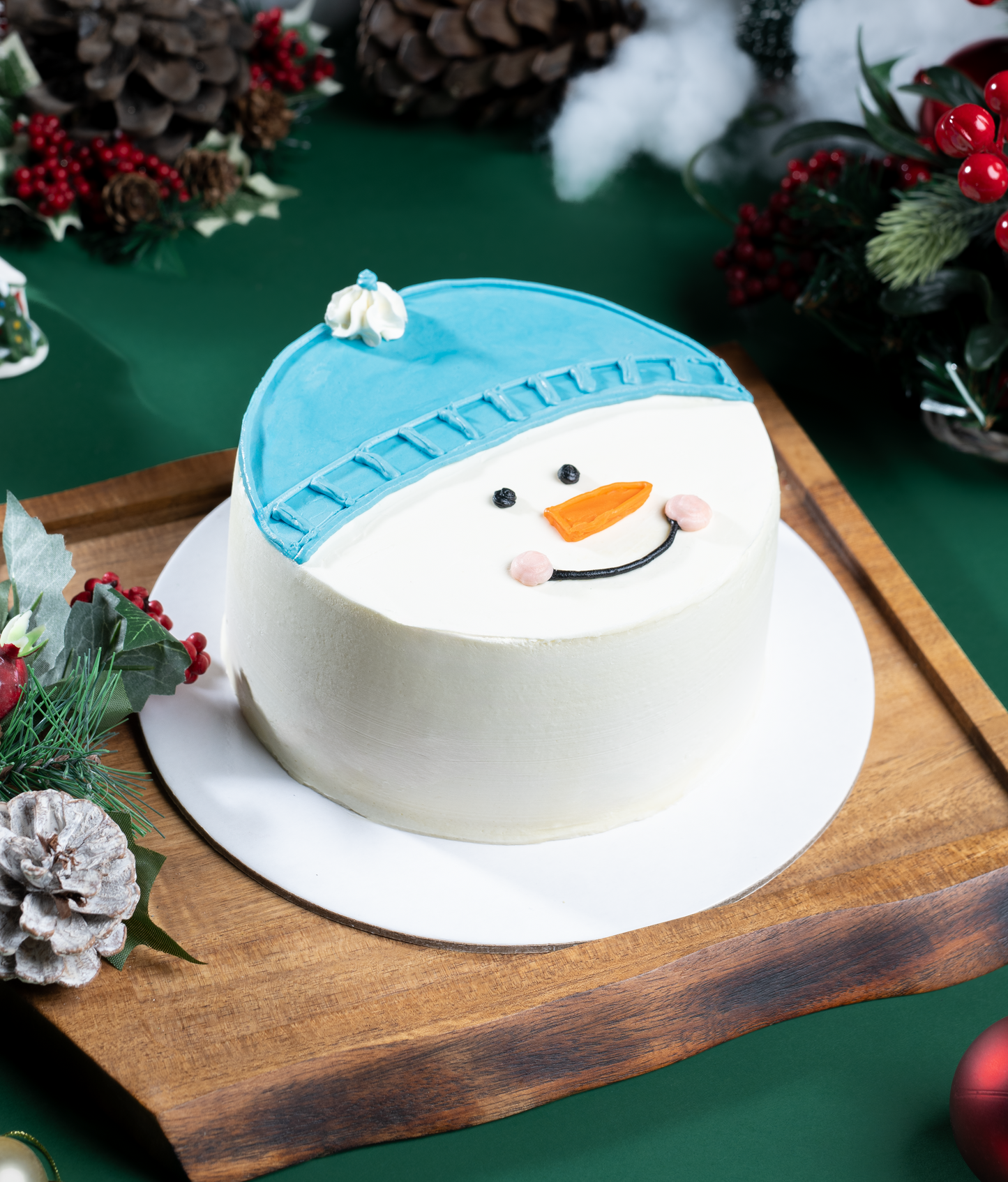 Snowman Character Cake