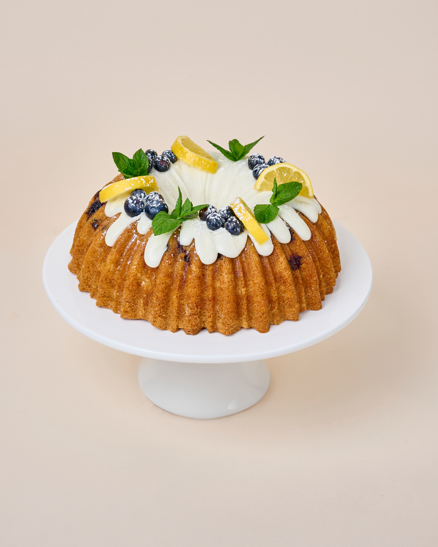 Lemon Blueberry Bundt Cake