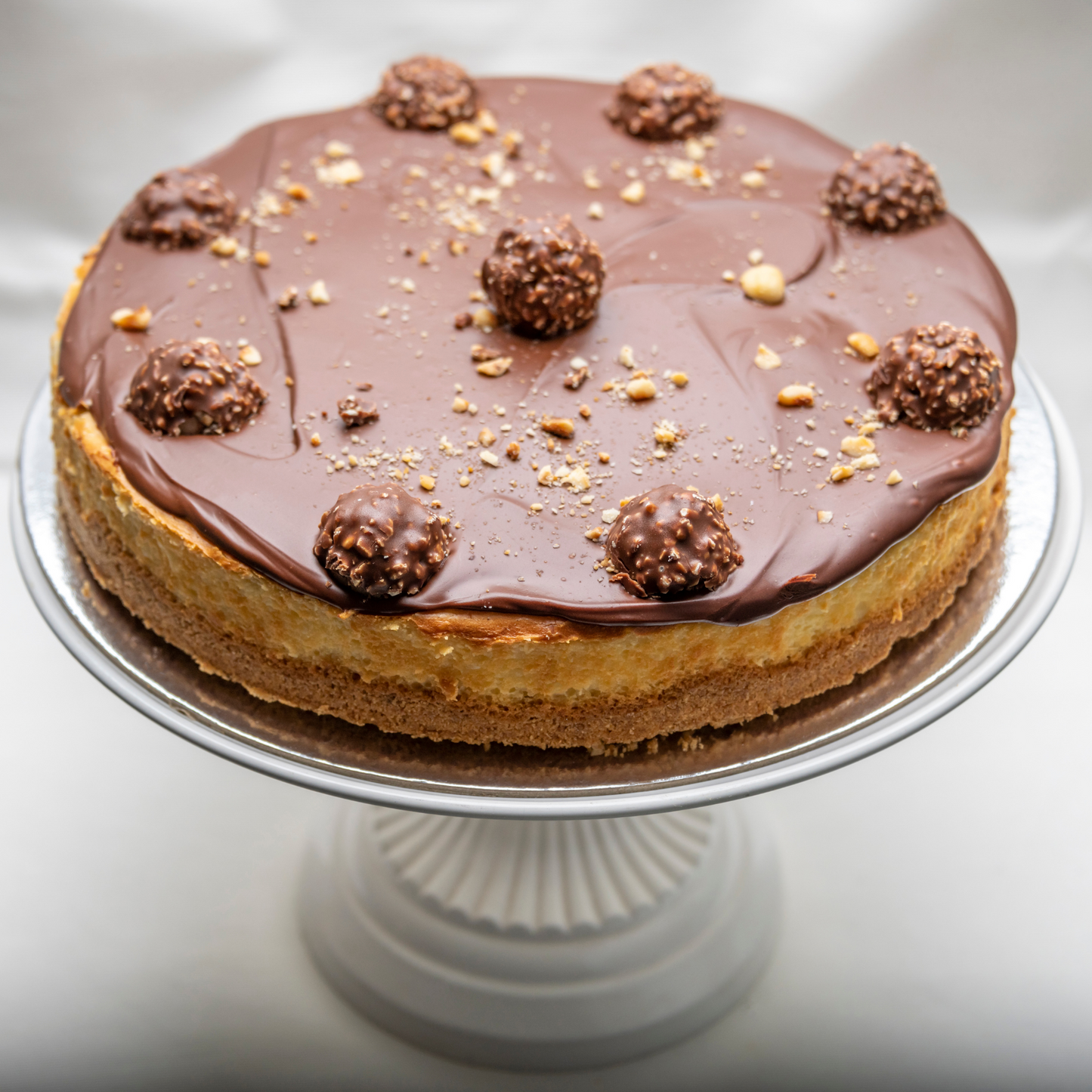 Nutella Ferrero Rocher Cheesecake