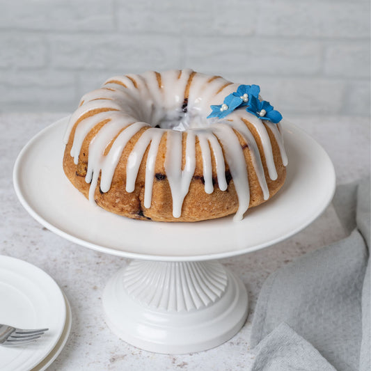 Gâteau Bundt au citron et aux bleuets