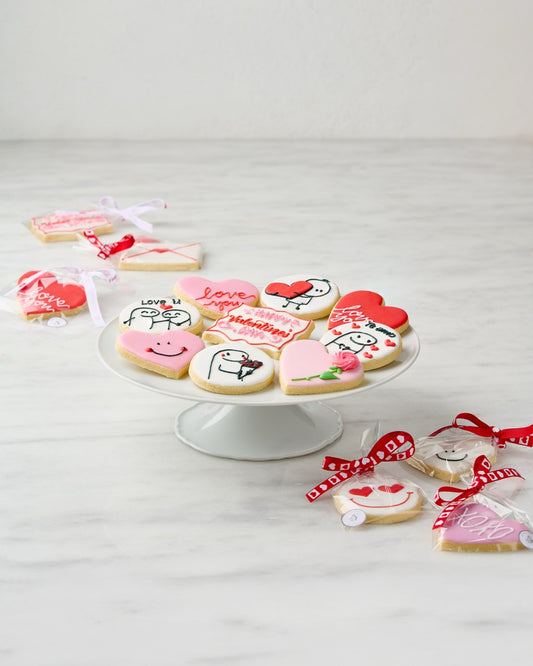 Randomized Valentine Sugar Cookie (4 Pack)