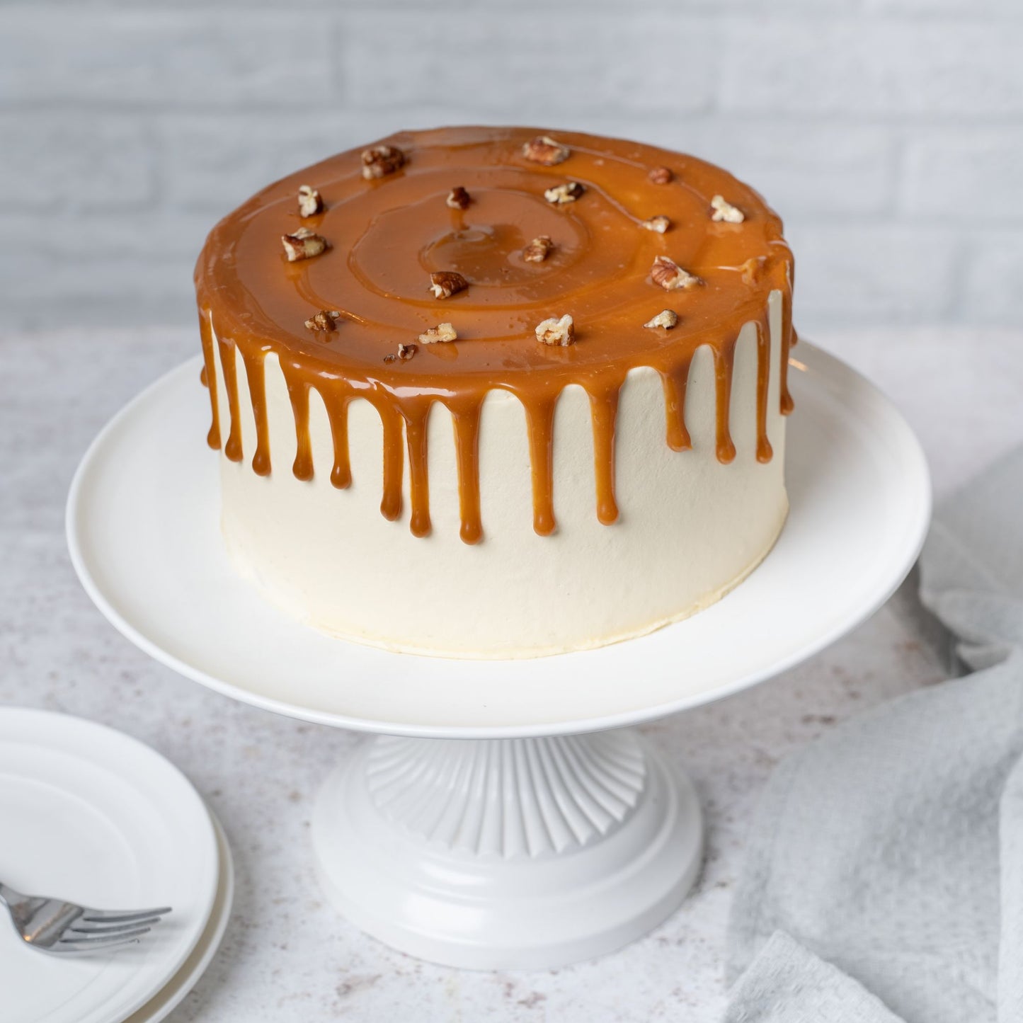 Pastel De Caramelo Salado