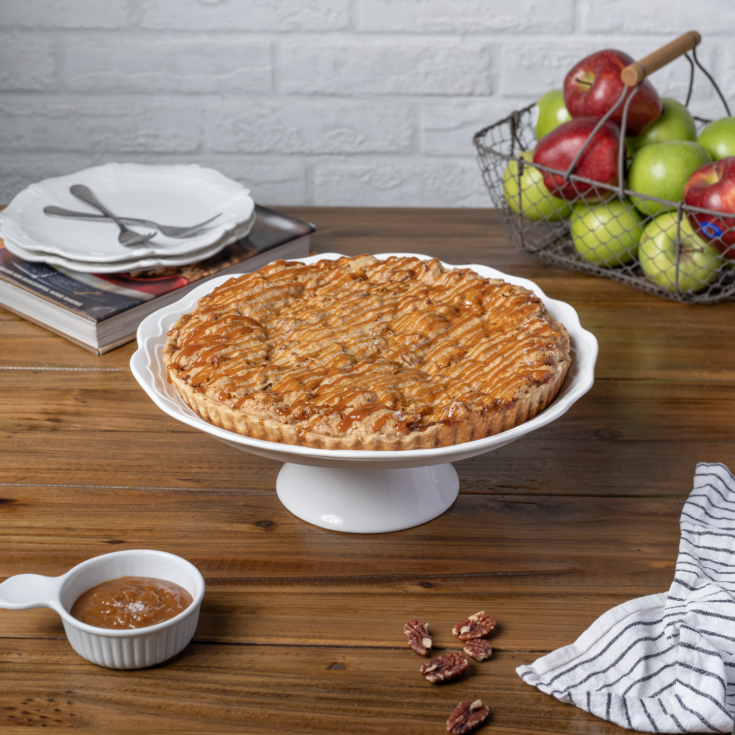 Apple Pie Pecan Tart