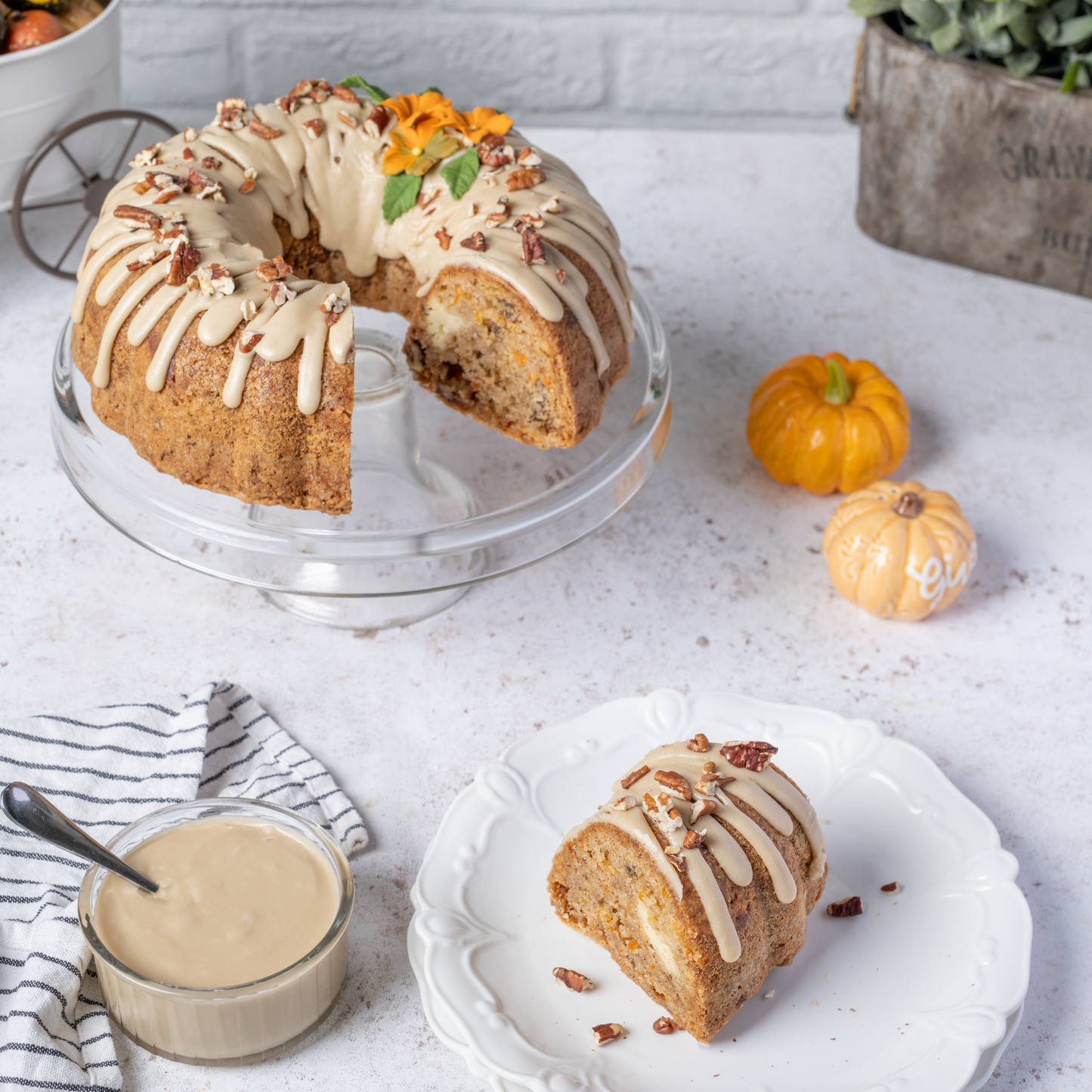 Gâteau aux saveurs préférées de l'automne