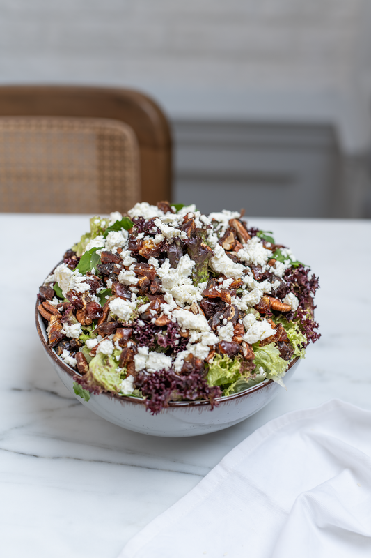 Ensalada de dátiles y chèvre