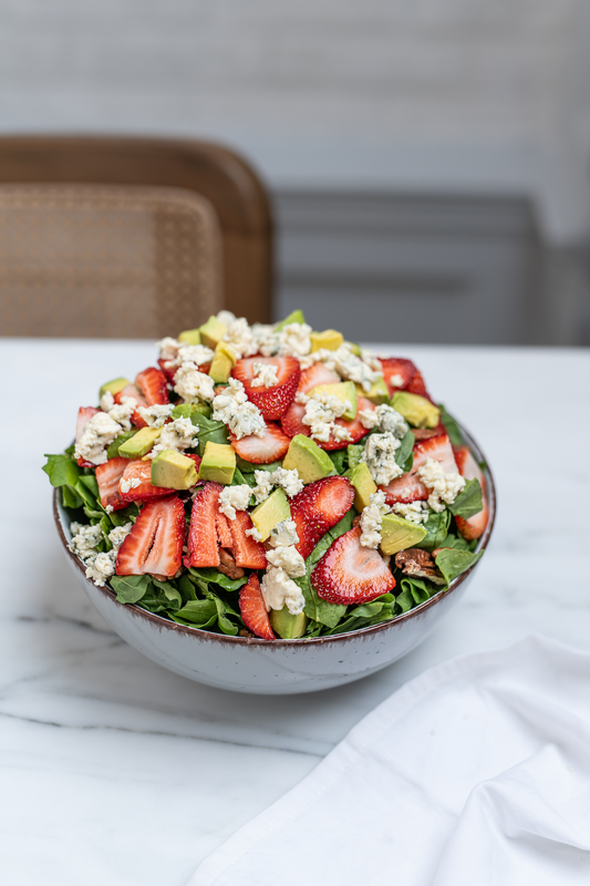Strawberry Roquefort Salad