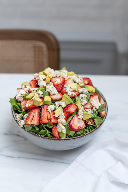 Ensalada De Fresas Y Roquefort