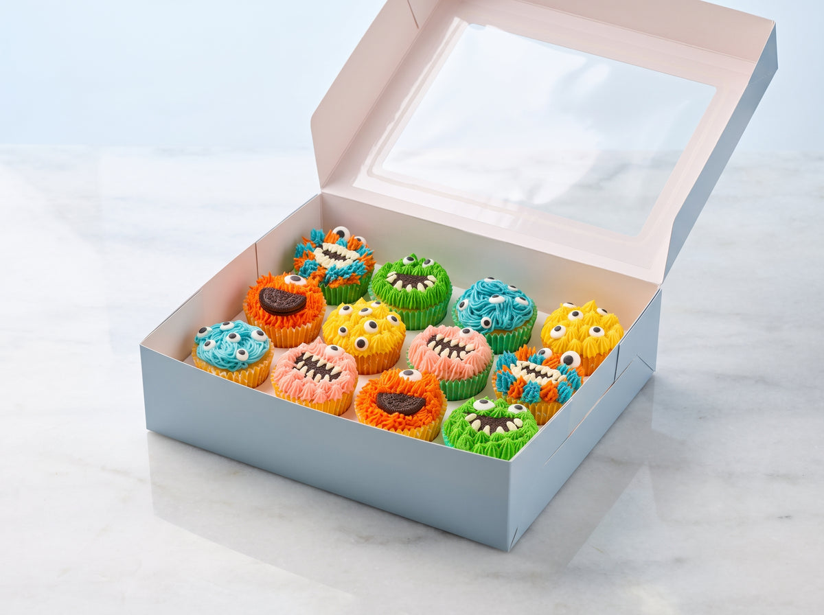 Halloween Monster Cupcakes