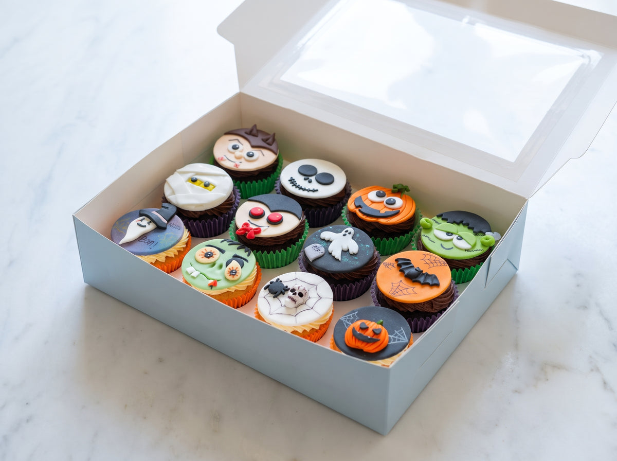Halloween Topper Cupcakes