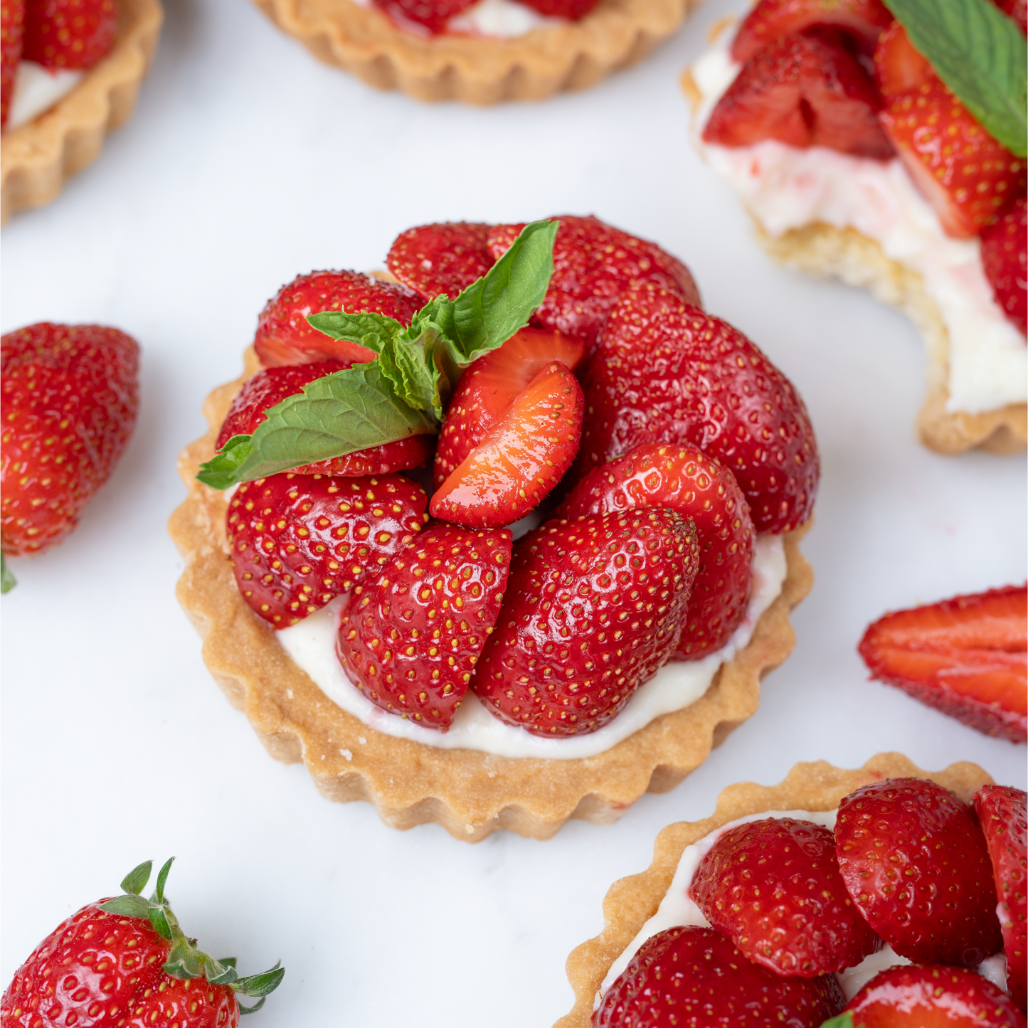 Berry Almond Cream Tart
