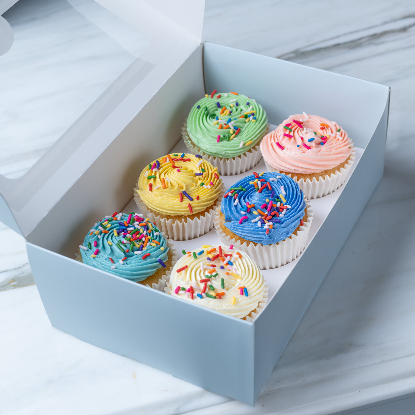 Colorful Cupcakes