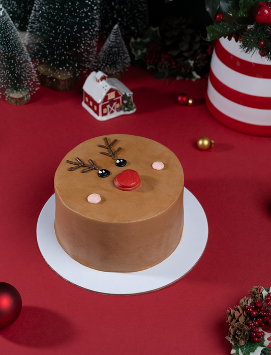 Reindeer Character Cake