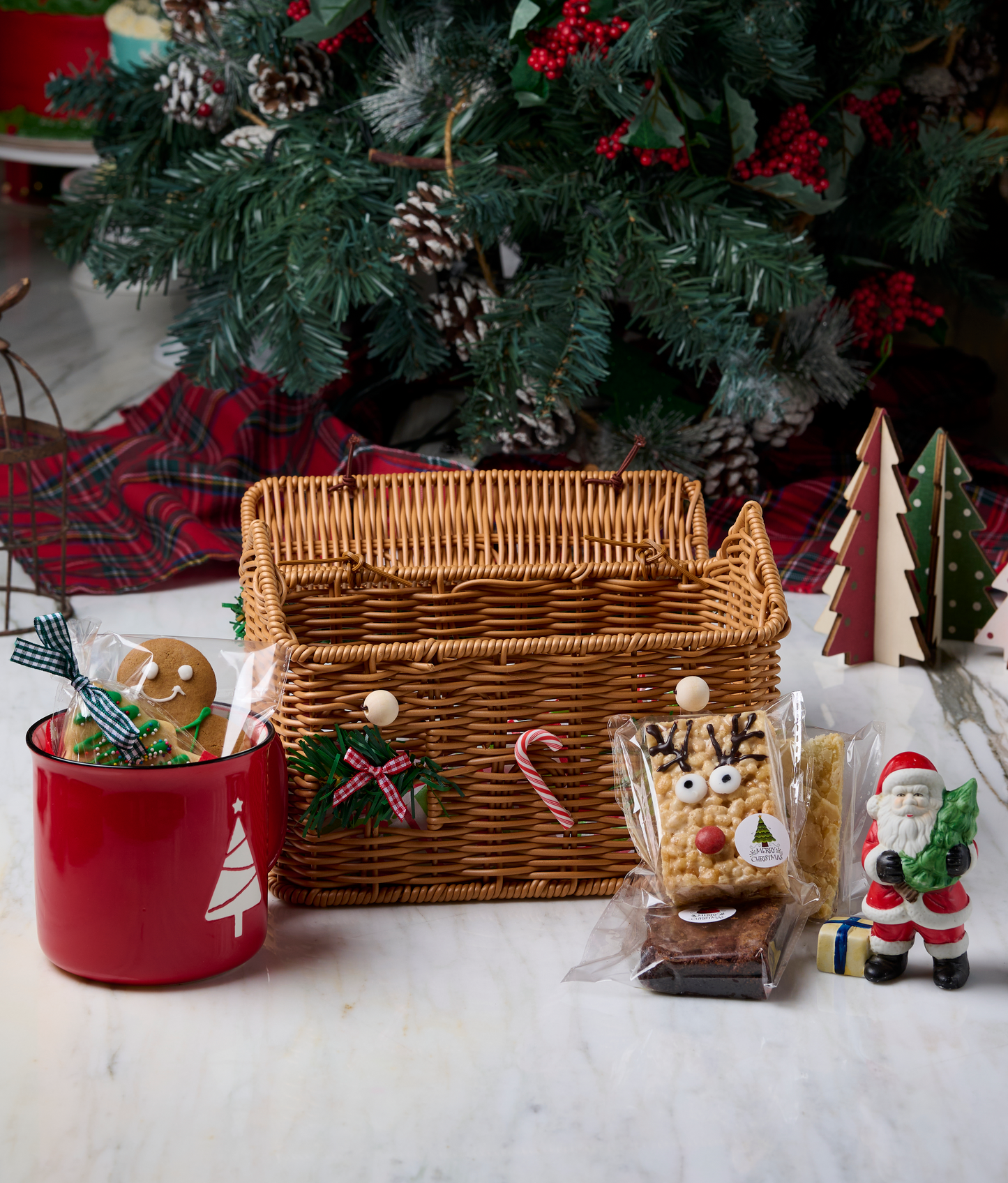 Xmas Basket House Gift