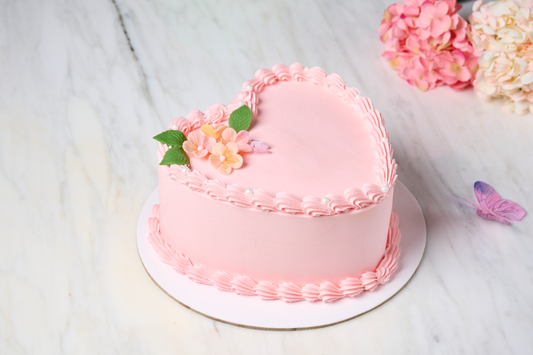Simple Heart Cake