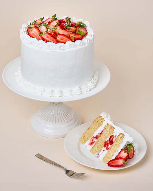 Strawberry Cream Cake