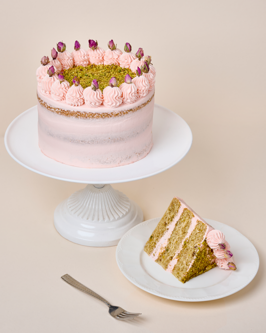 Pistachio Roswater Cake