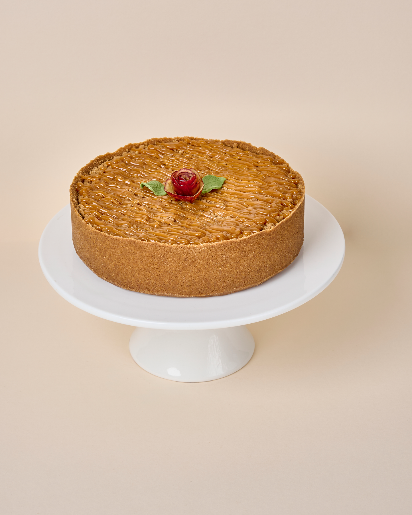 Apple Crumble Cheesecake