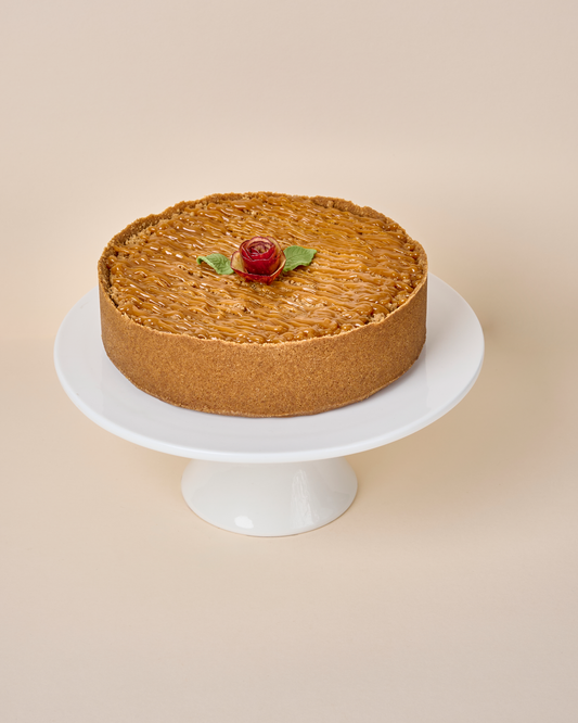 Apple Crumble Cheesecake