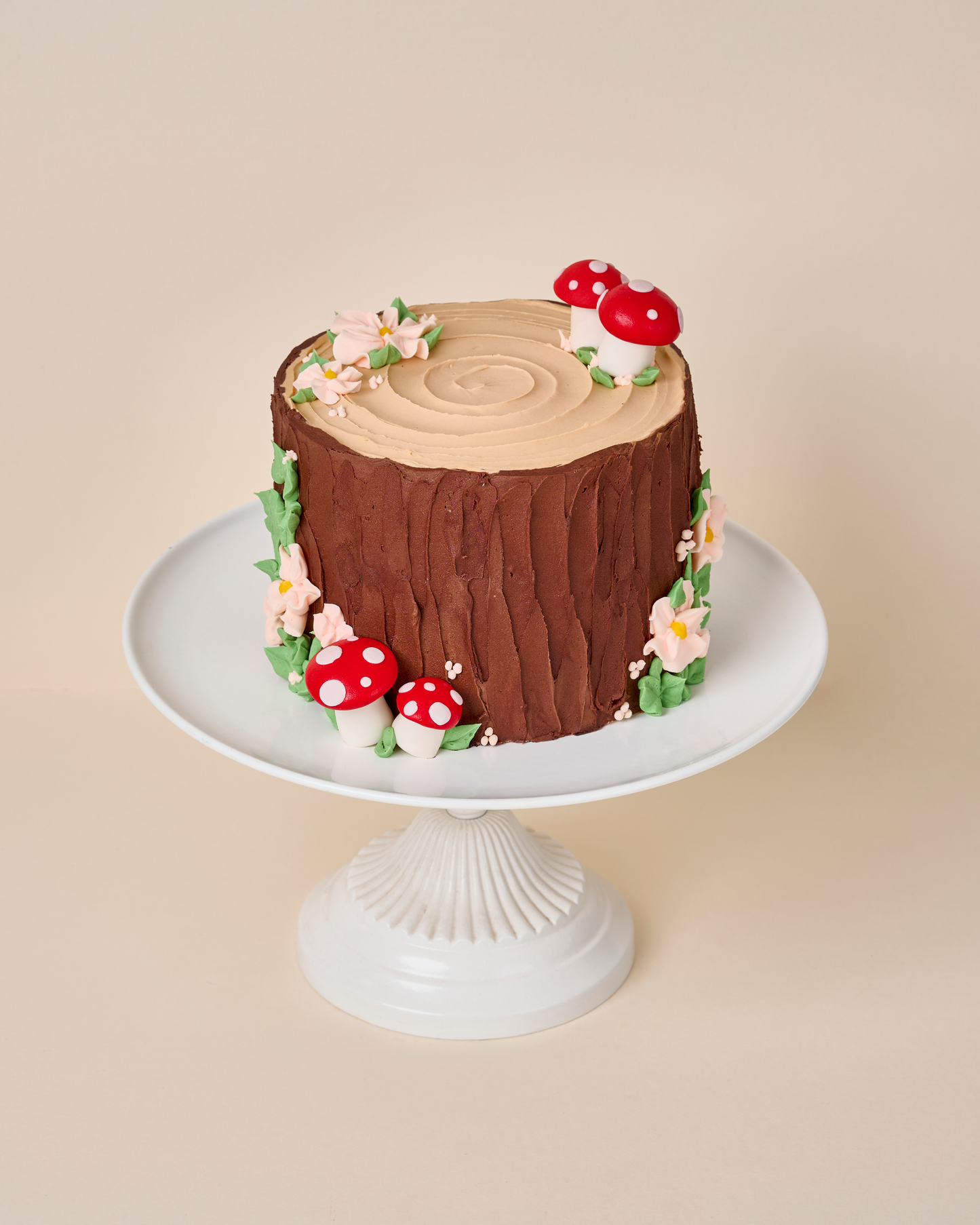Fall Log Cake