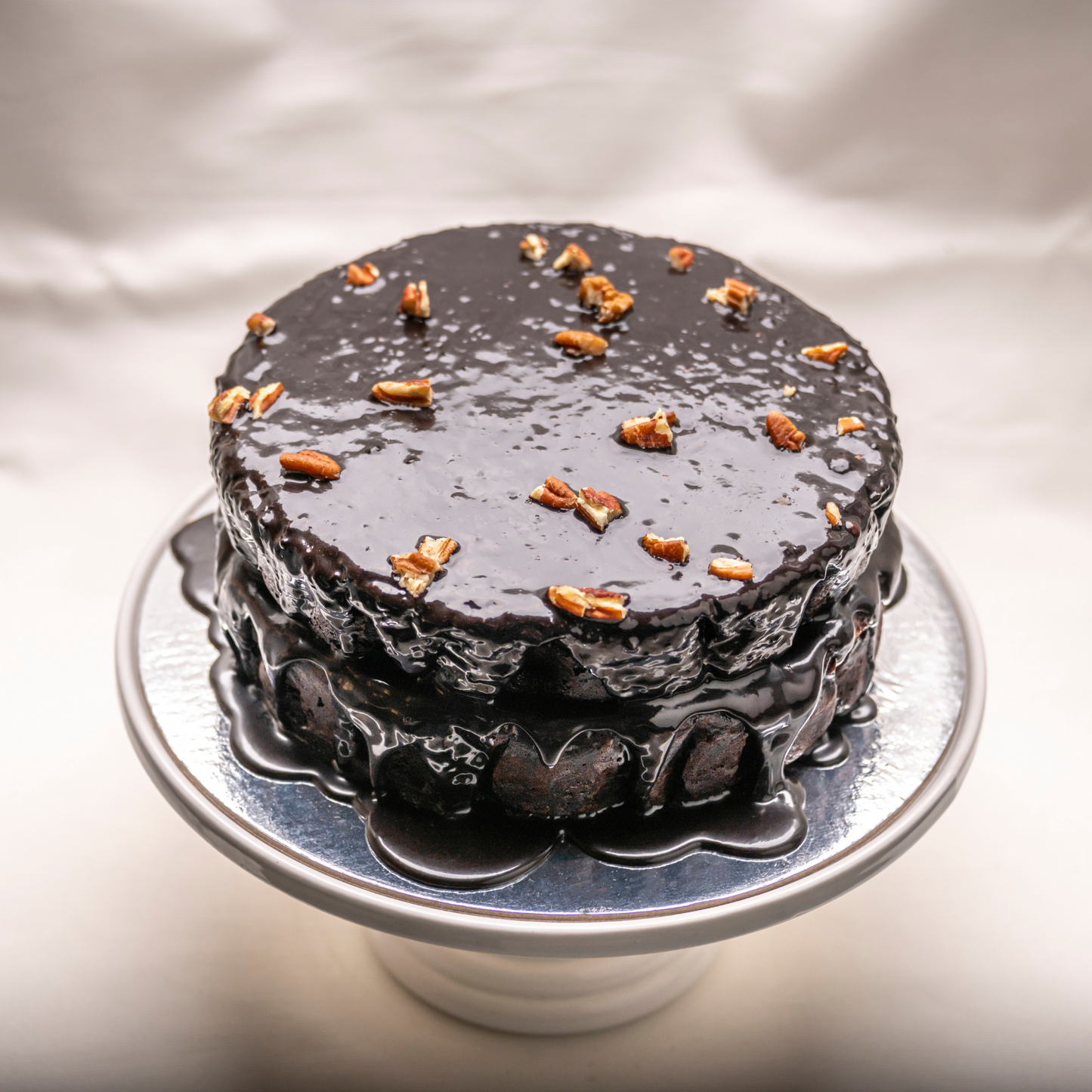 Turtle Chocolate Fudge Cake